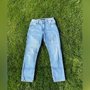 Mavi High Rise Slim Straight Jeans